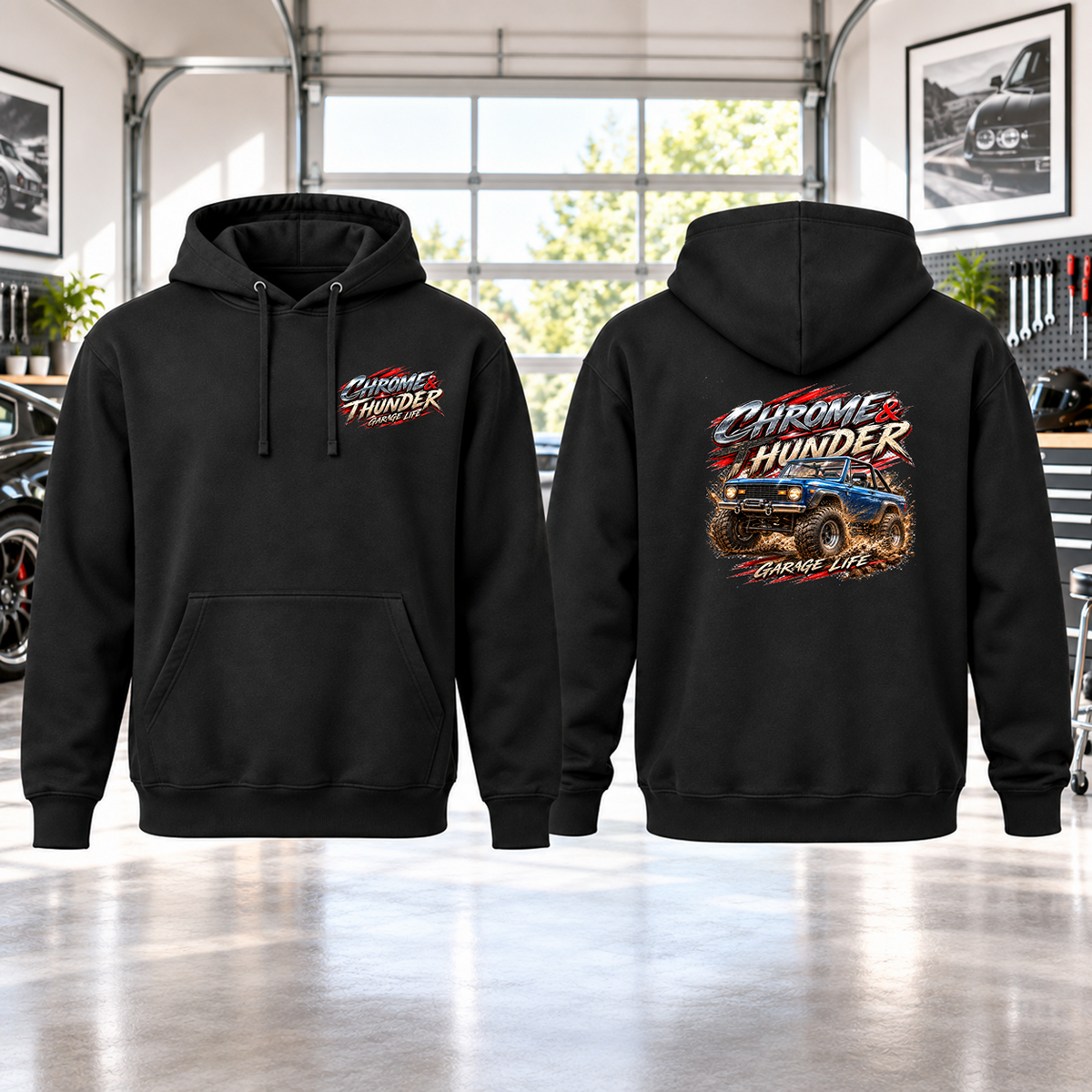 Chrome Thunder Hoodie