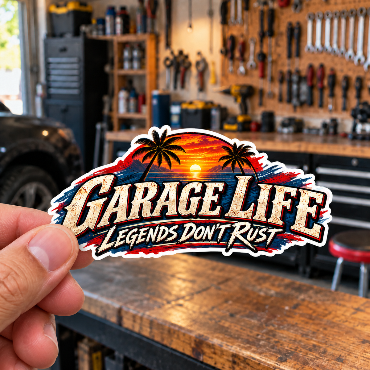 Legends Don’t Rust Sticker