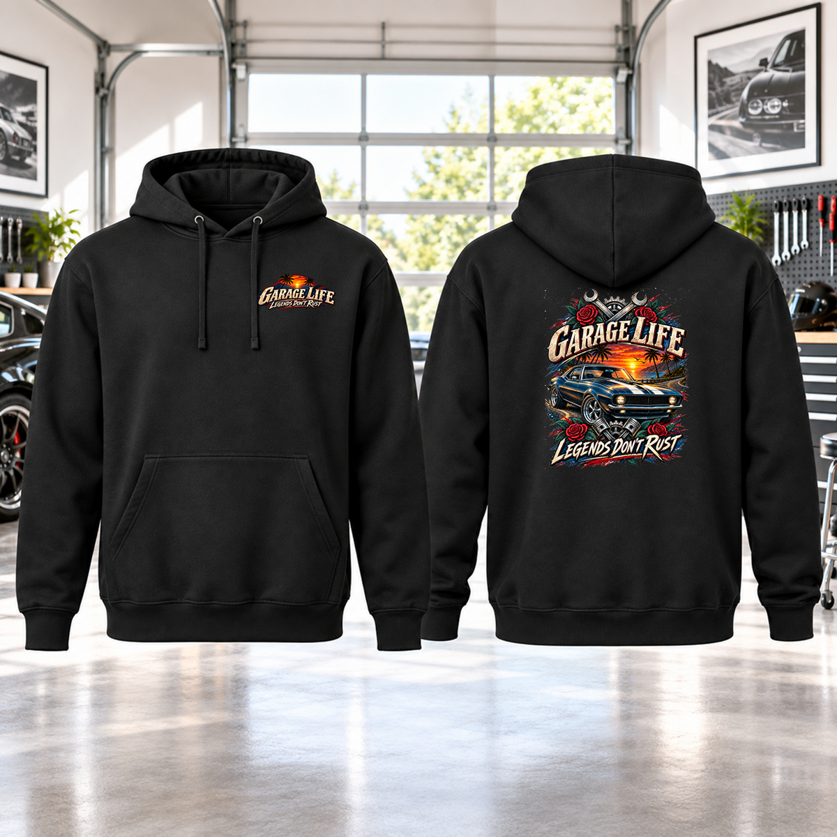 Legends Don’t Rust Hoodie