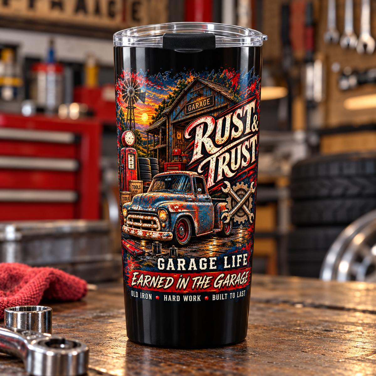 Rust and Trust 20oz Tumbler