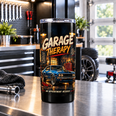 Garage Therapy 20oz Tumbler