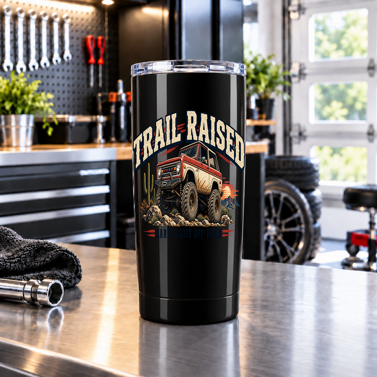 Trail Raised Tumbler 20oz
