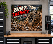Dirt Therapy Garage Banner