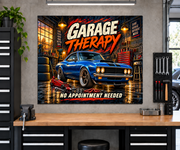 Garage Therapy Garage Banner