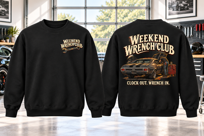 Weekend Wrench Club Crewneck Sweatshirt
