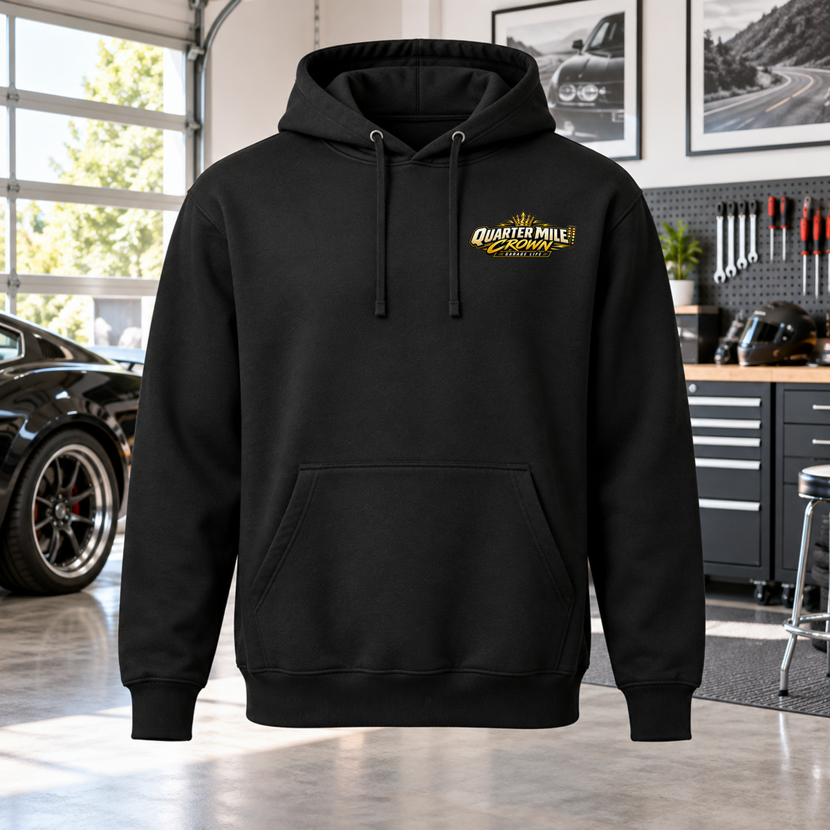 Quarter Mile Crown Hoodie