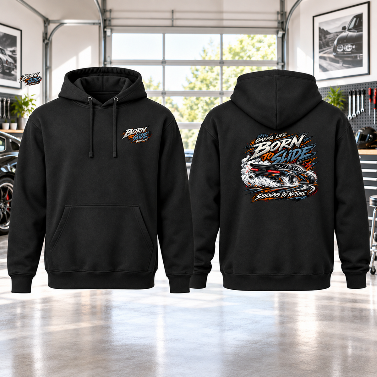 Born to Slide Hoodie