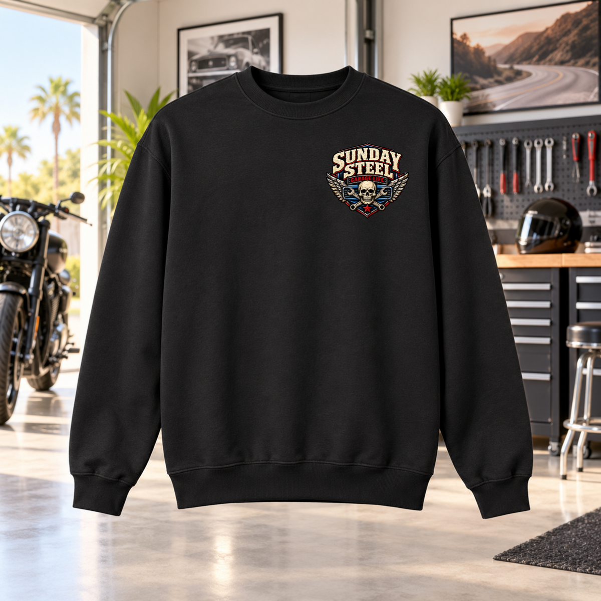 Sunday Steel Crewneck Sweatshirt