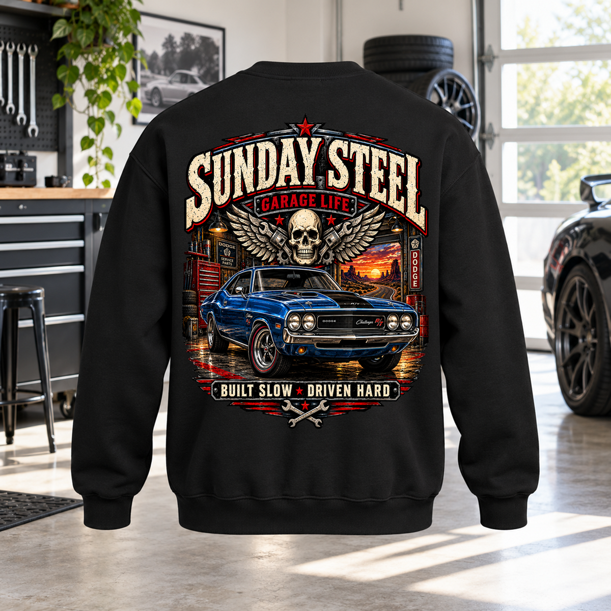 Sunday Steel Crewneck Sweatshirt
