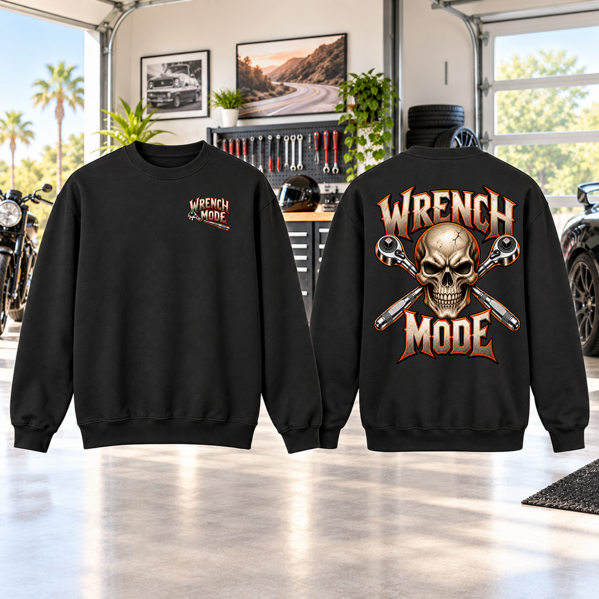 Wrench Mode Crewneck Sweatshirt