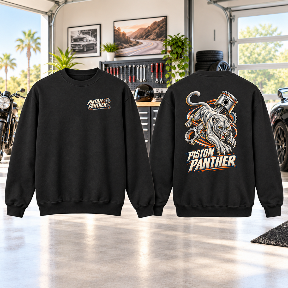 Piston Panther Crewneck Sweatshirt
