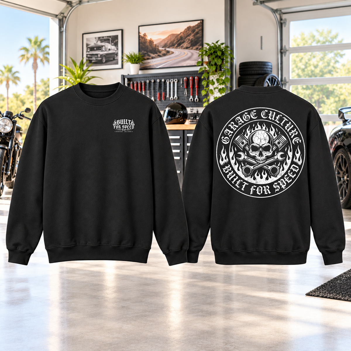 Built For Speed Crewneck