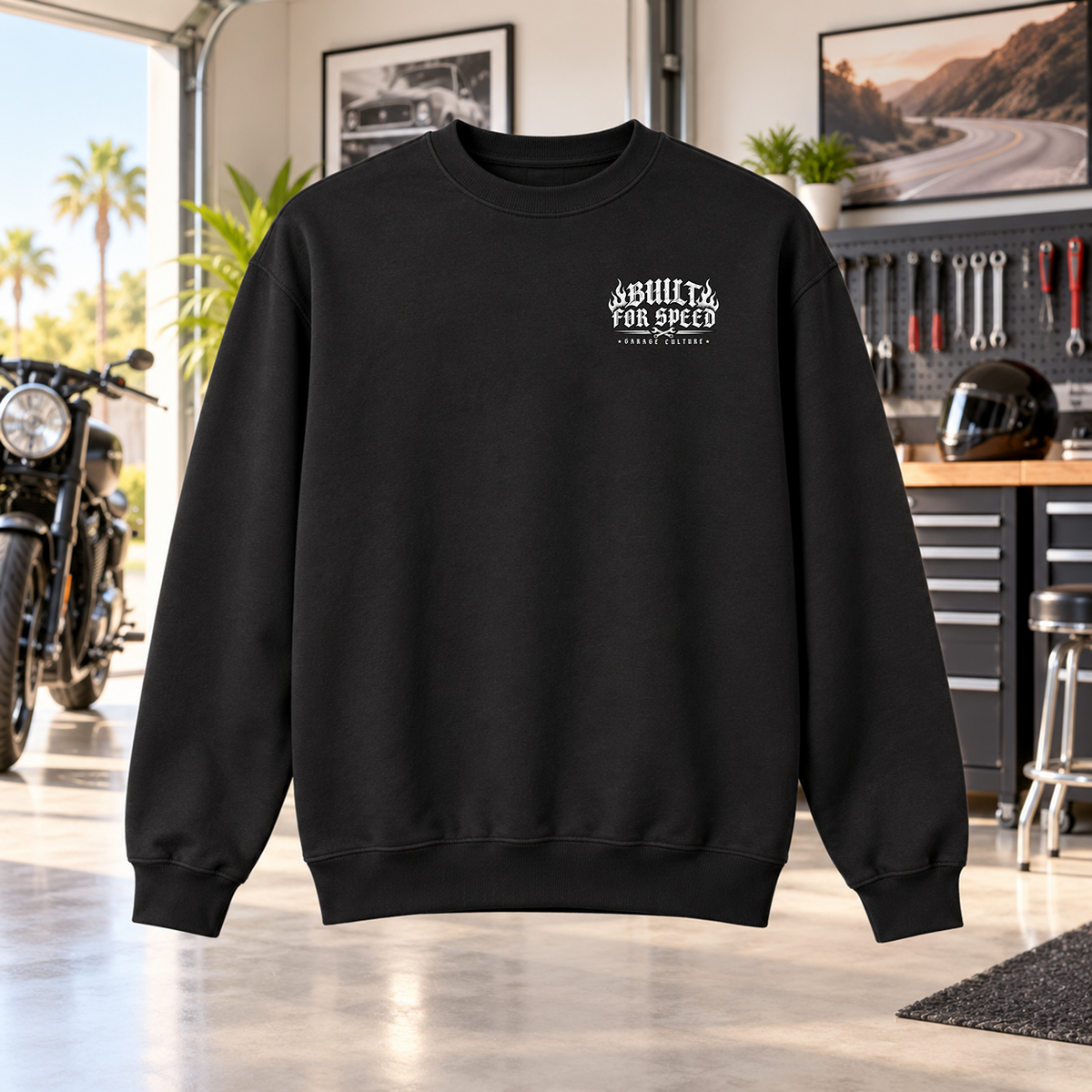Built For Speed Crewneck