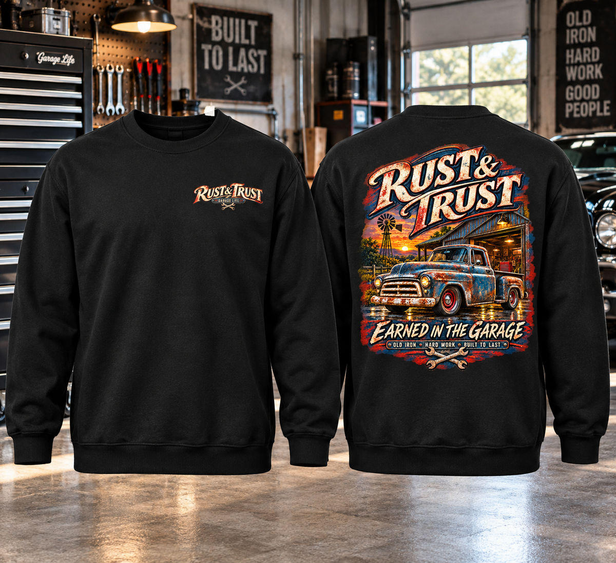 Rust and Trust Crewneck
