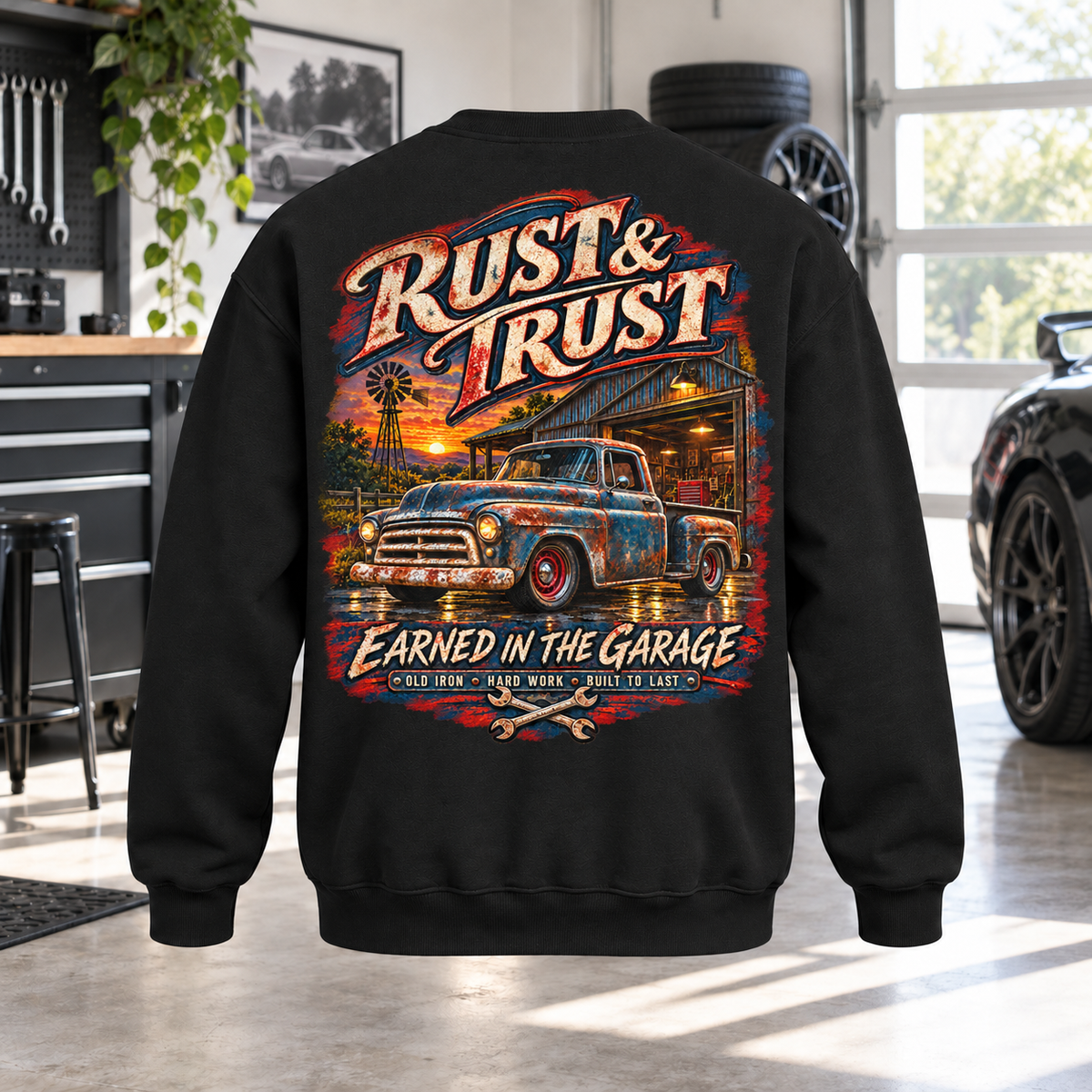Rust and Trust Crewneck