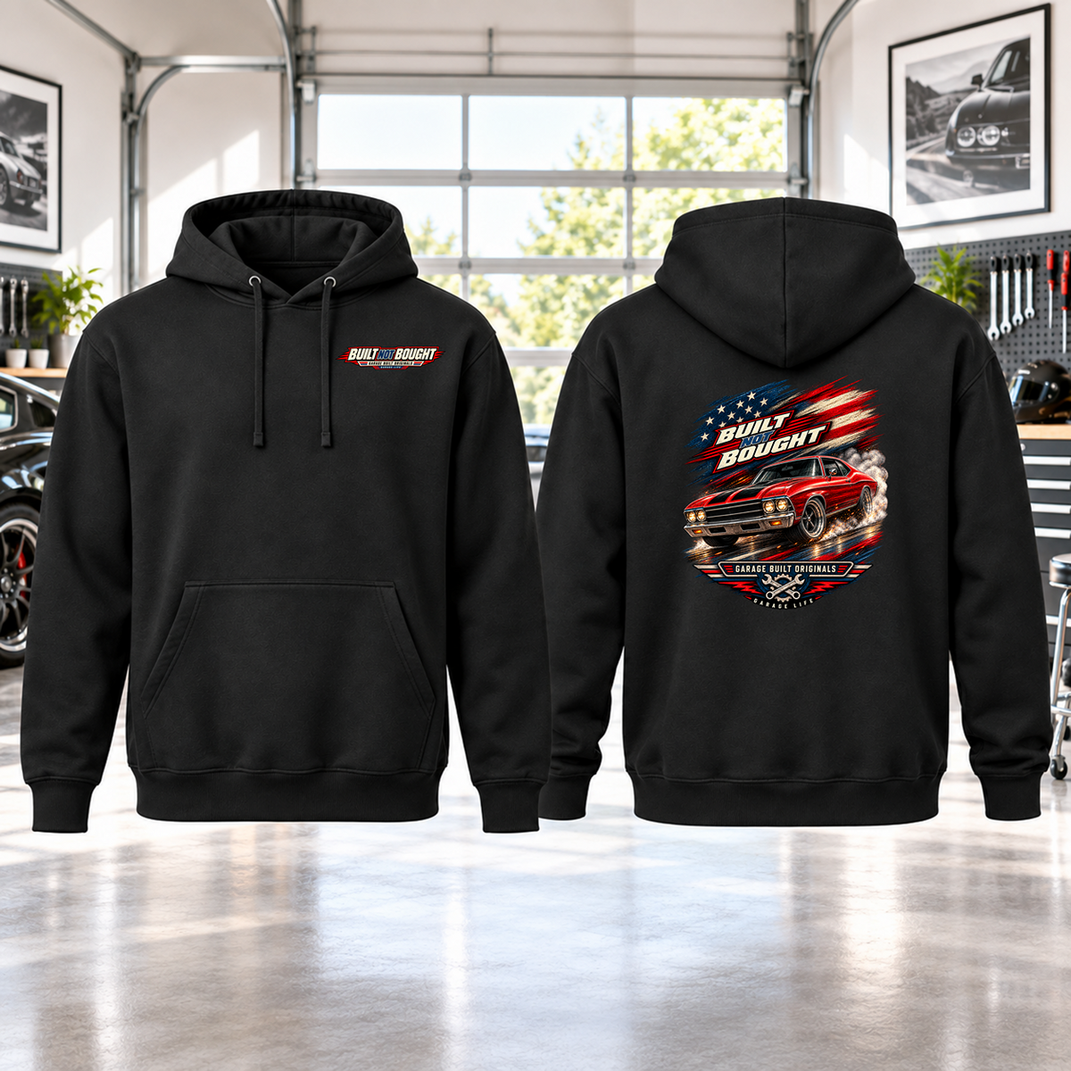 Built Not Bought Hoodie