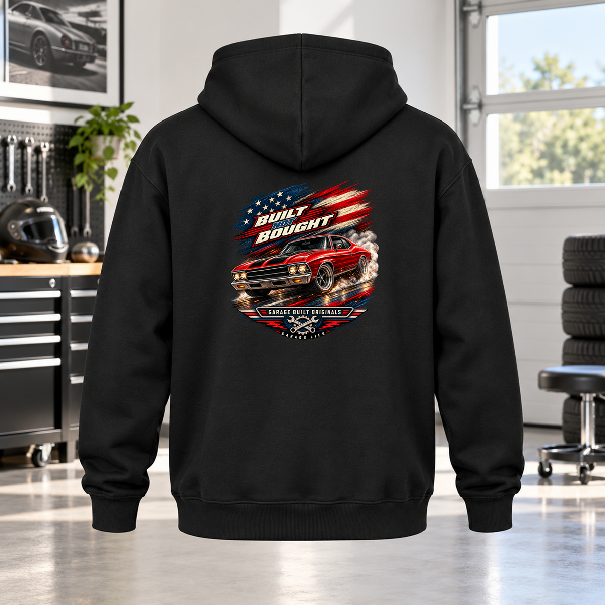 Built Not Bought Hoodie