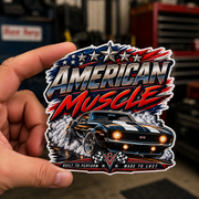 American Muscle Sticker