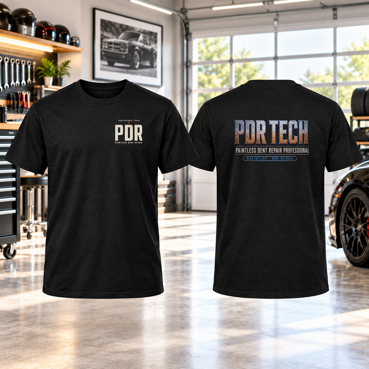 PDR Tech T-Shirt – PDR Culture, Bella+Canvas 3001 unisex tee