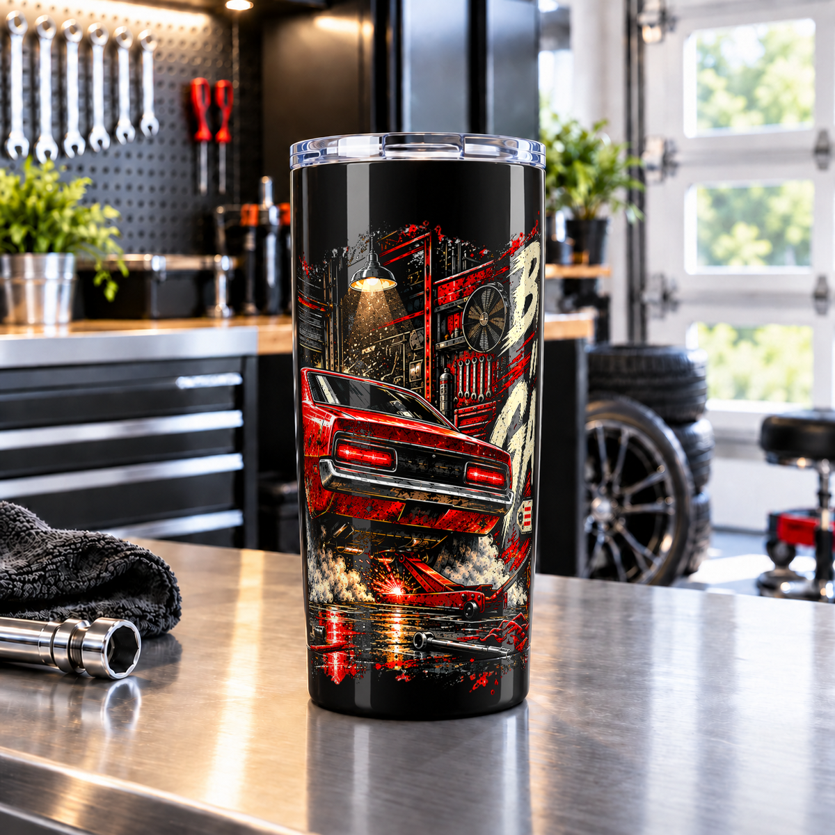 Bred In The Garage 20oz Tumbler