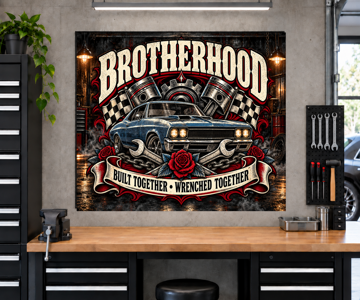 Brotherhood Matte Banner