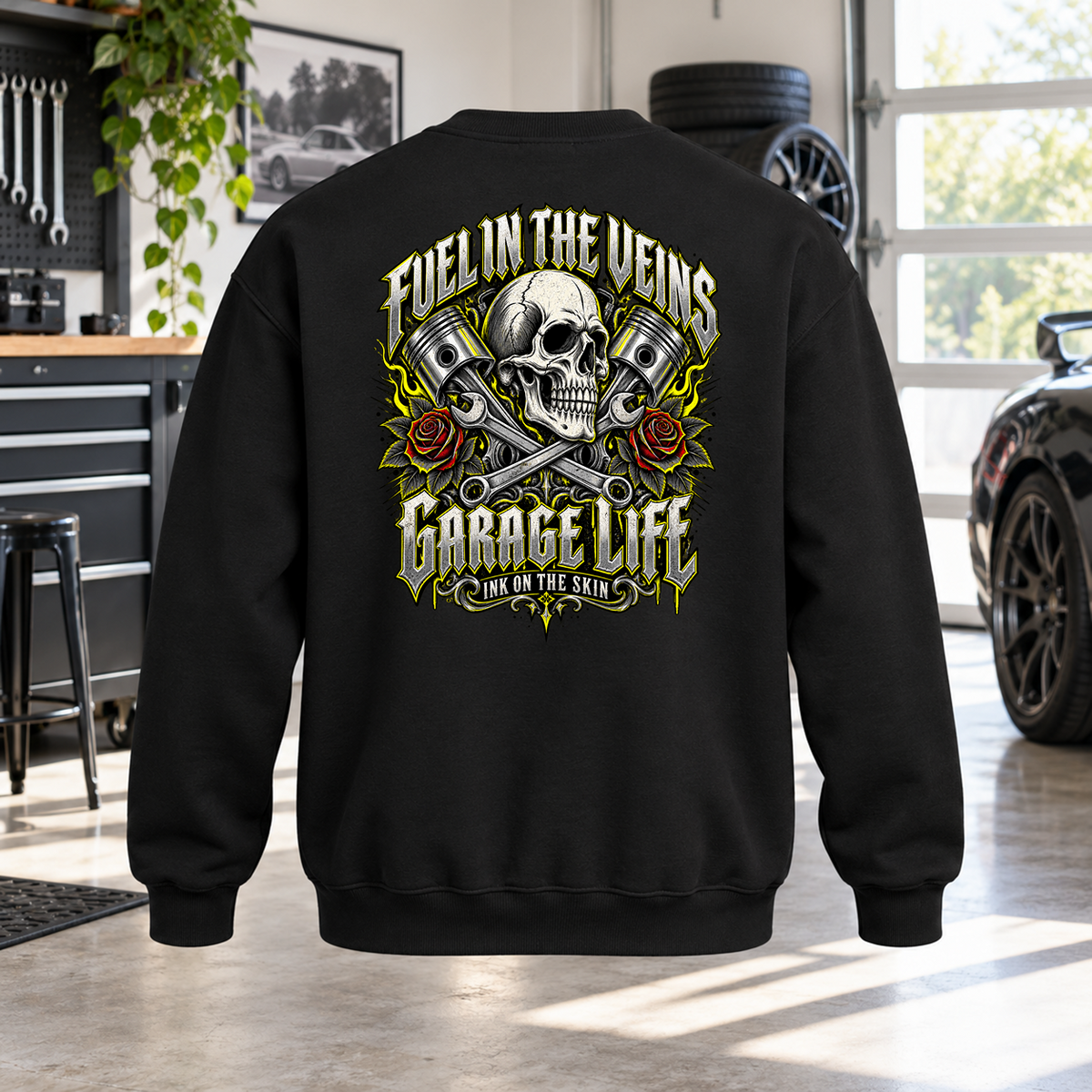 Fuel In The Veins Crewneck