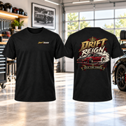 Drift Reign T-Shirt with Garage Life artwork by Print Gear