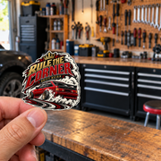 Drift Reign Die-Cut Sticker 2 with Garage Life artwork by Print Gear