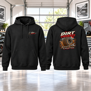 Dirt Therapy Hoodie with Garage Life artwork by Print Gear