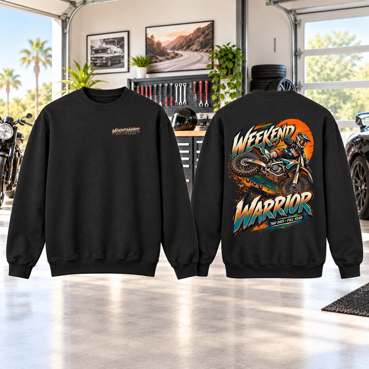 Weekend Warrior Crewneck
