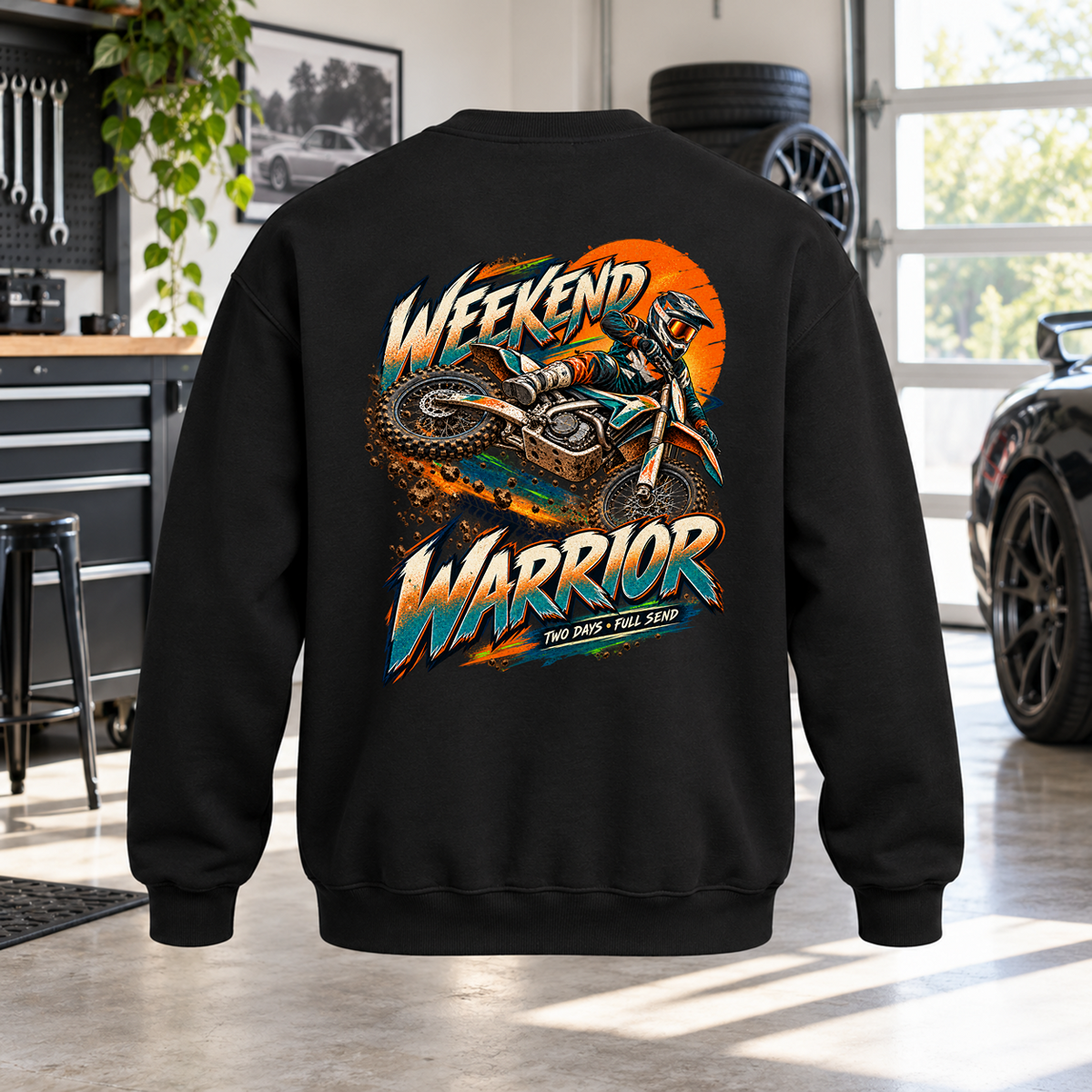Weekend Warrior Crewneck