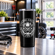 Built For Speed 20oz Tumbler with Garage Life artwork by Print Gear