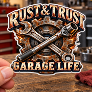 Rust & Trust Die-Cut Stickers 3