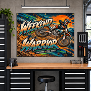 Weekend Warrior Garage Banner