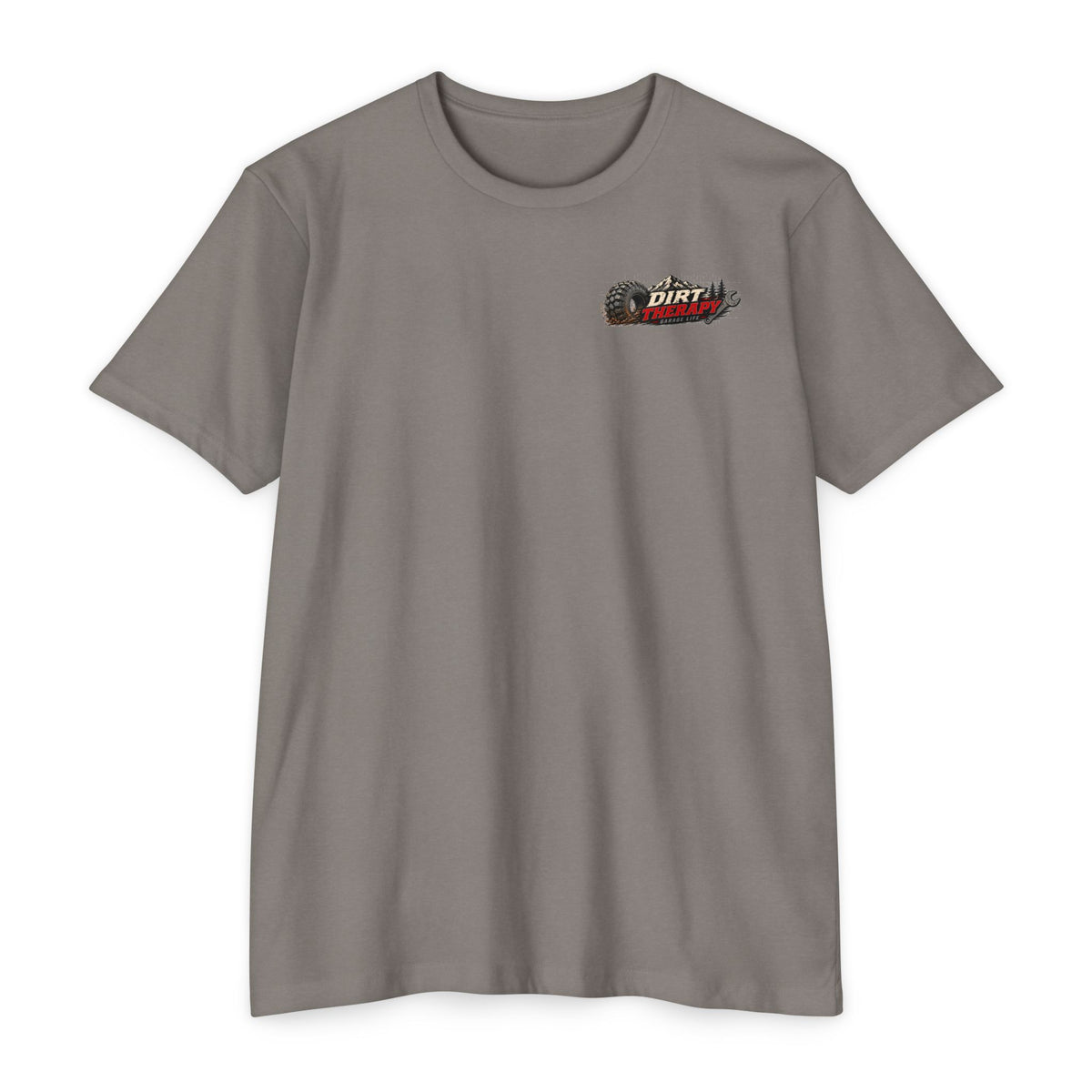 Dirt Therapy T-Shirt with Garage Life artwork by Print Gear