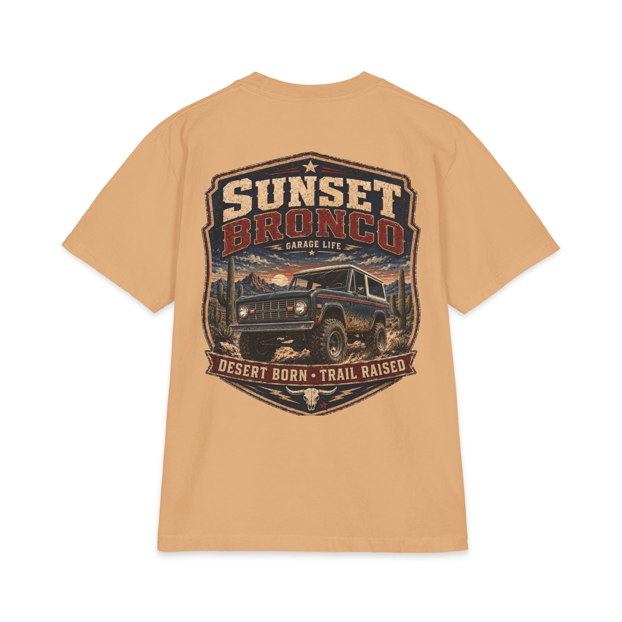 Sunset Bronco Premium Heavyweight T-Shirt
