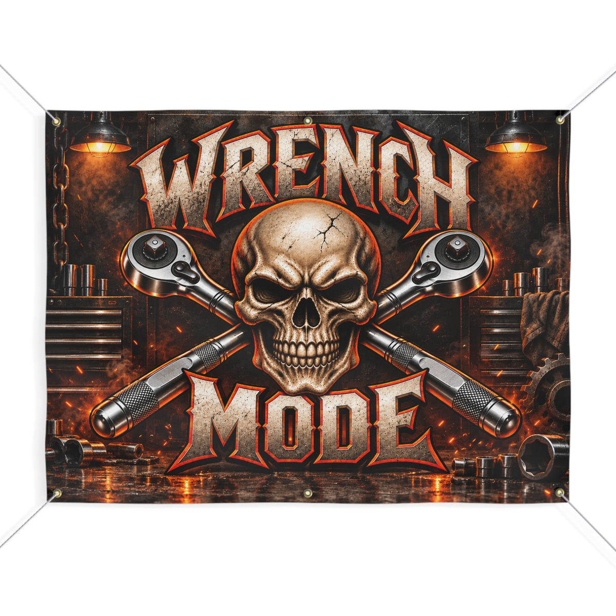 Wrench Mode Garage Banner