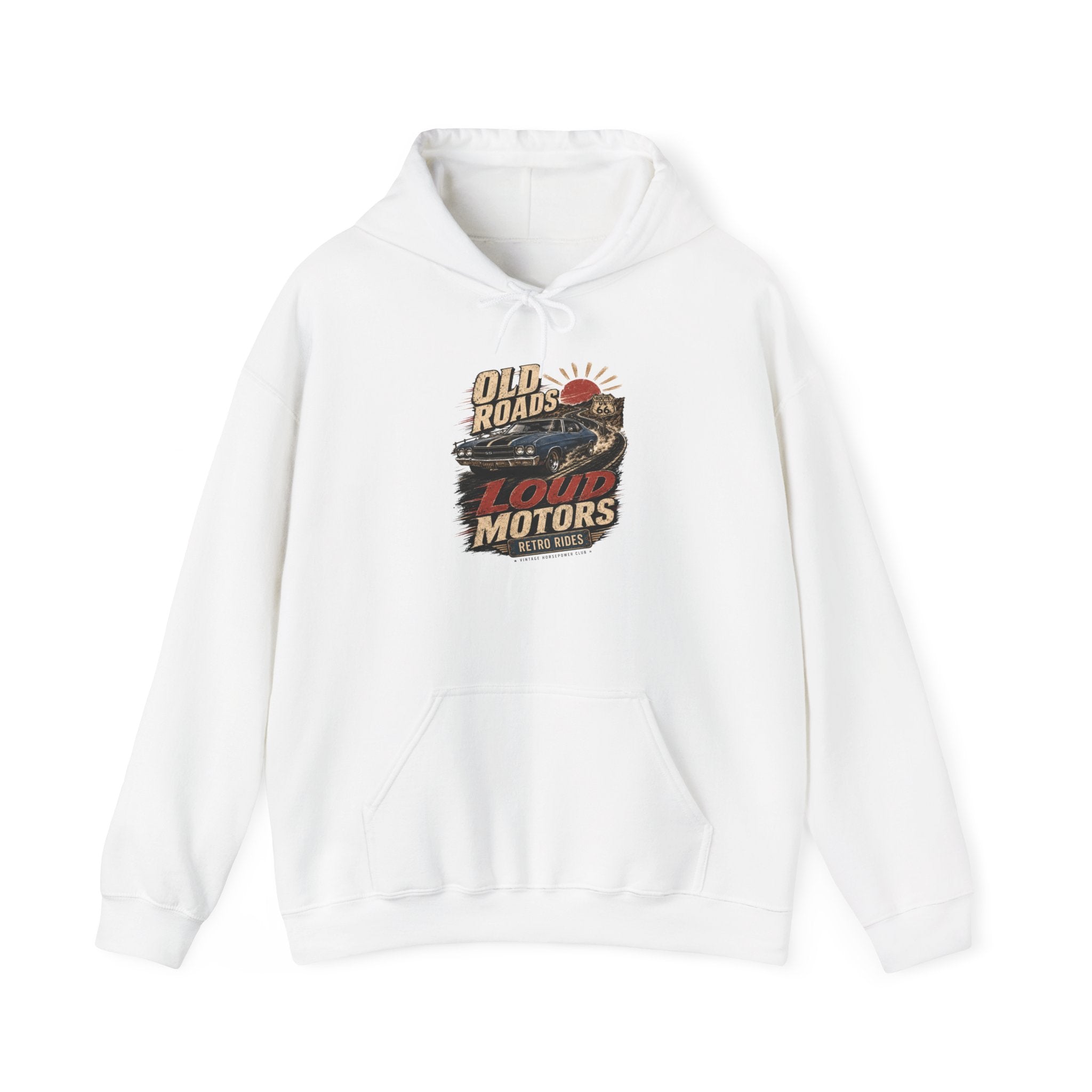 Old Roads Loud Motors Hoodie