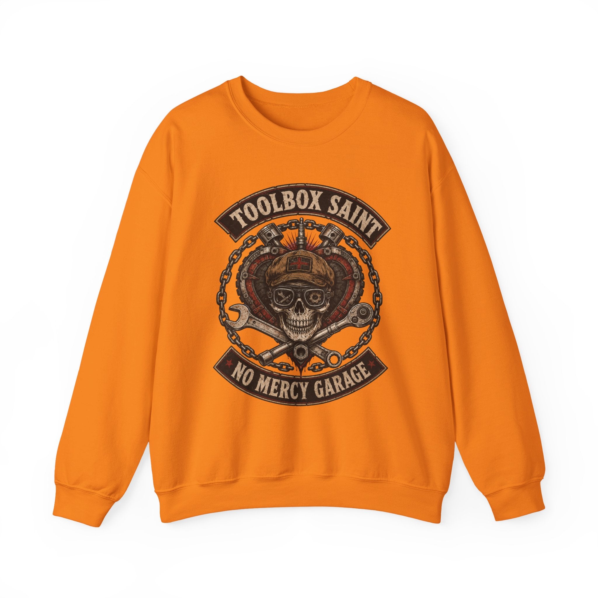 Toolbox Saint Skull Crewneck Sweatshirt