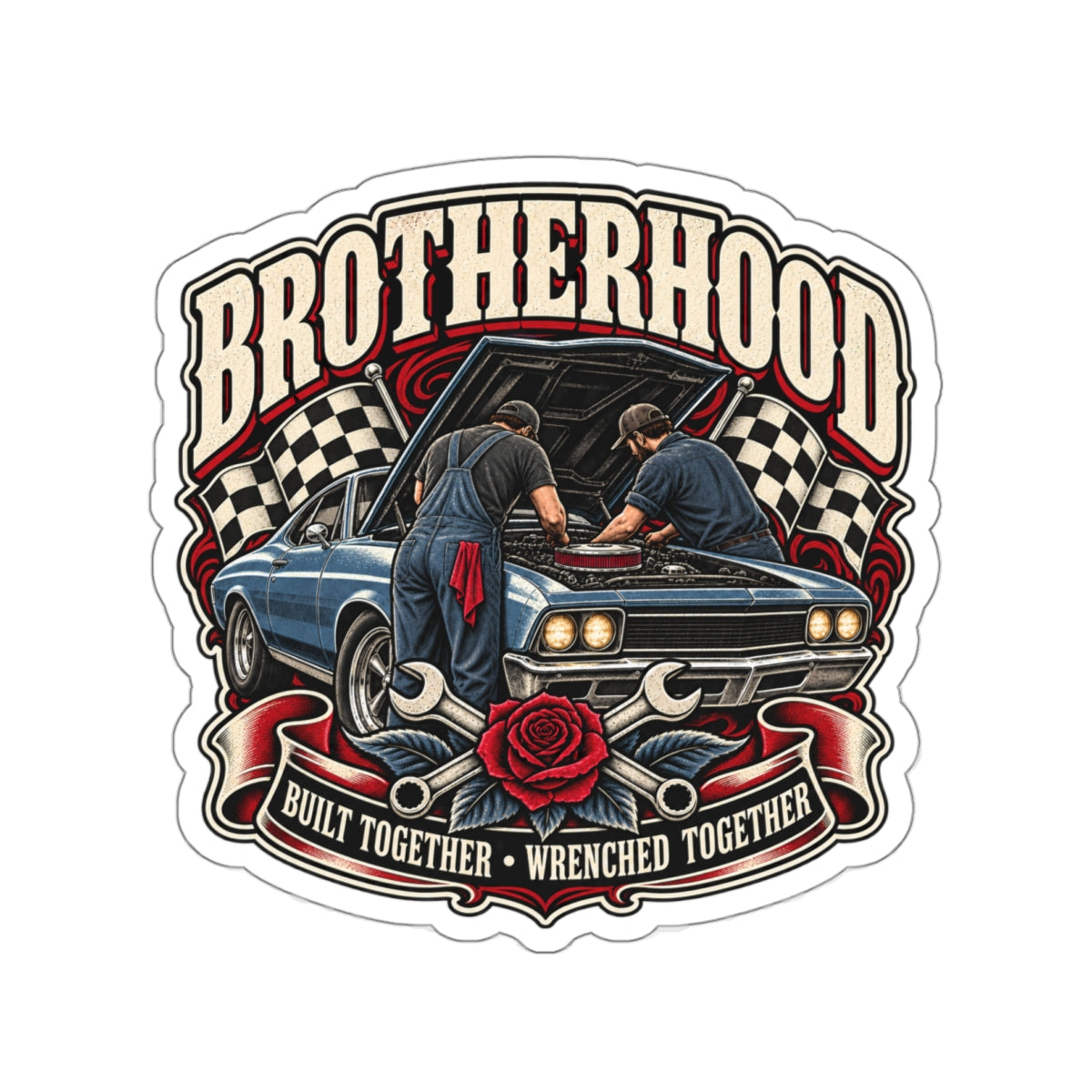 Brotherhood Die-Cut Stickers 1