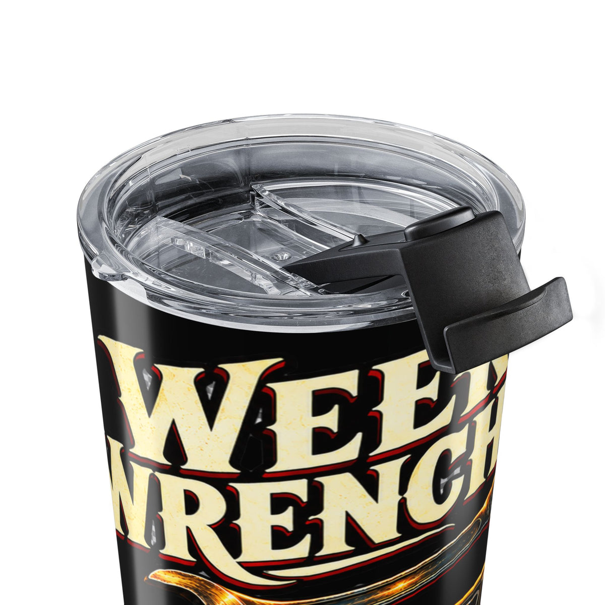 Weekend Wrench Club 20oz Tumbler with Garage Life artwork by Print Gear