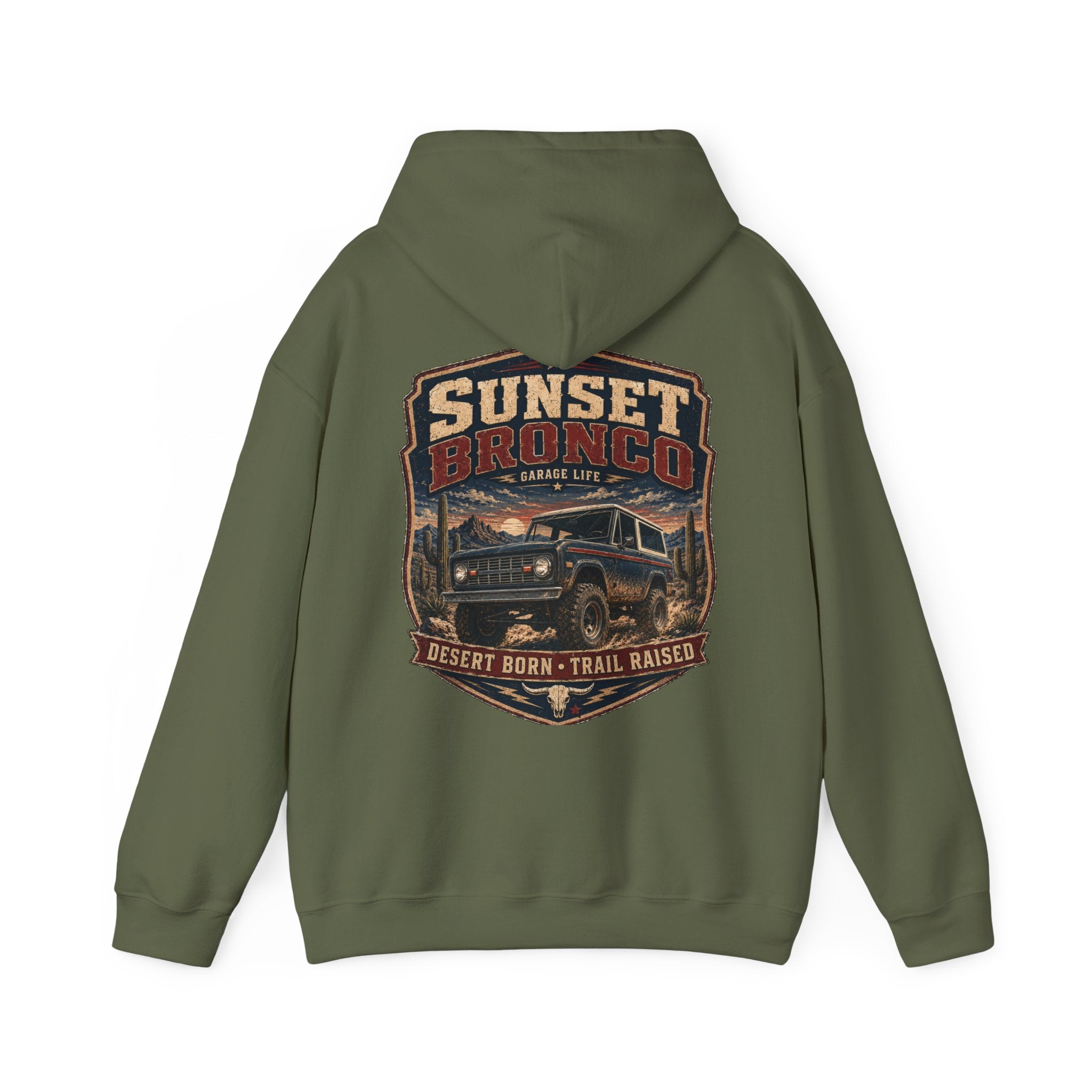Sunset Bronco Hoodie