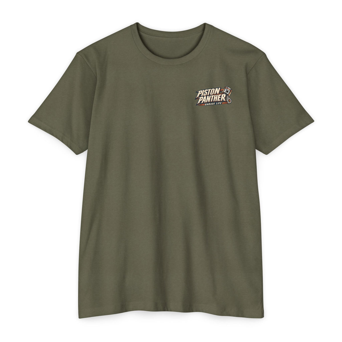 Piston Panther T-Shirt with Garage Life artwork by Print Gear