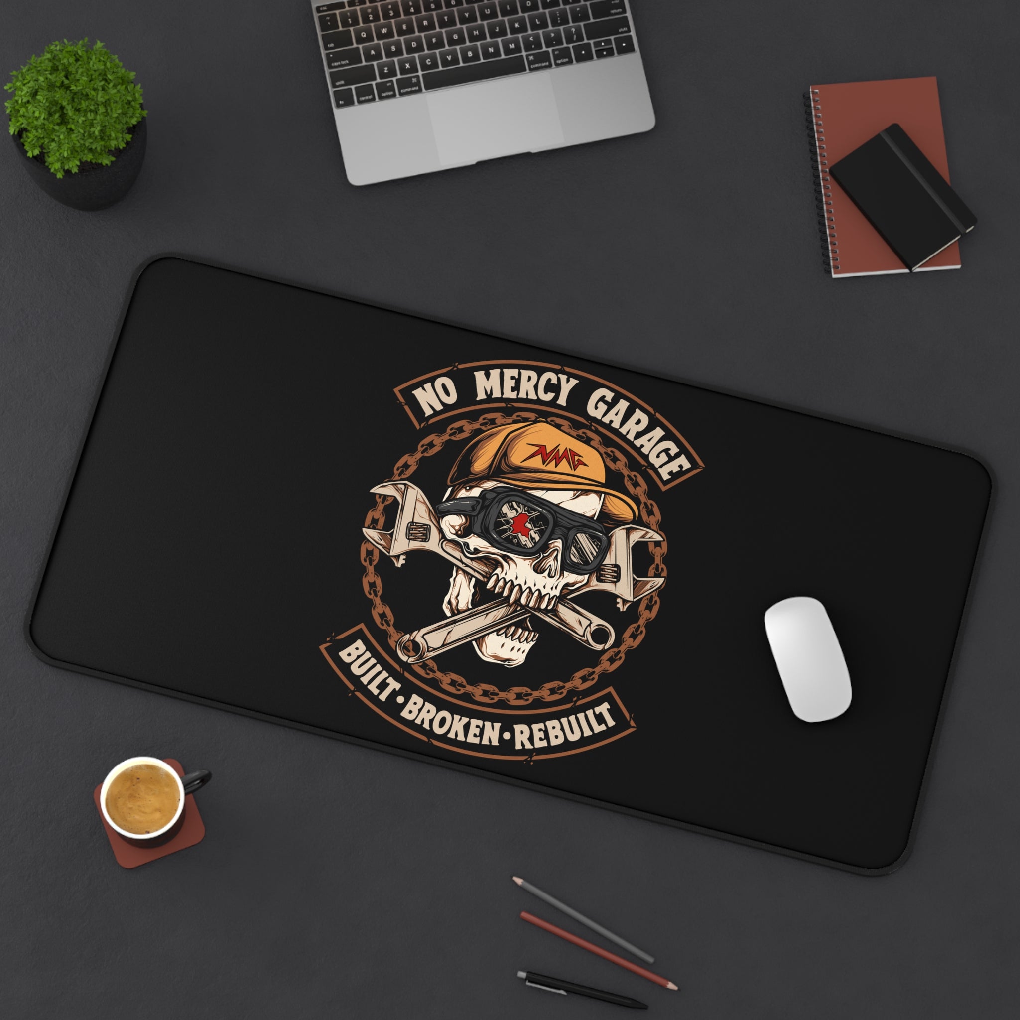 No Mercy Garage Desk Mat
