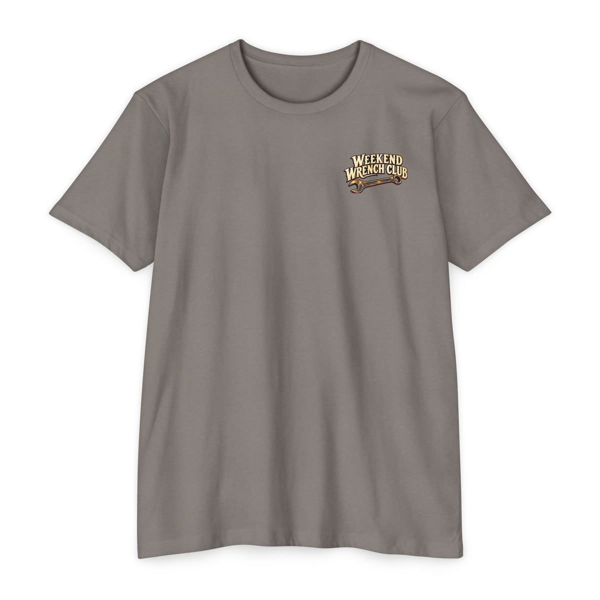 Weekend Wrench Club T-Shirt with Garage Life artwork by Print Gear