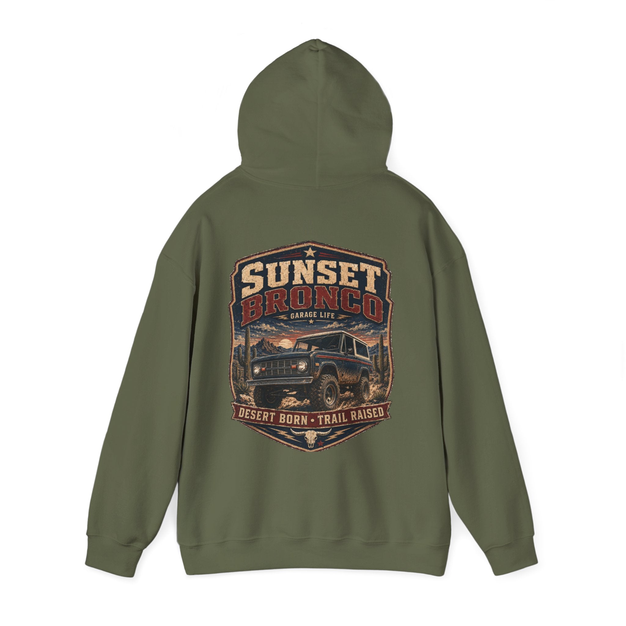 Sunset Bronco Hoodie