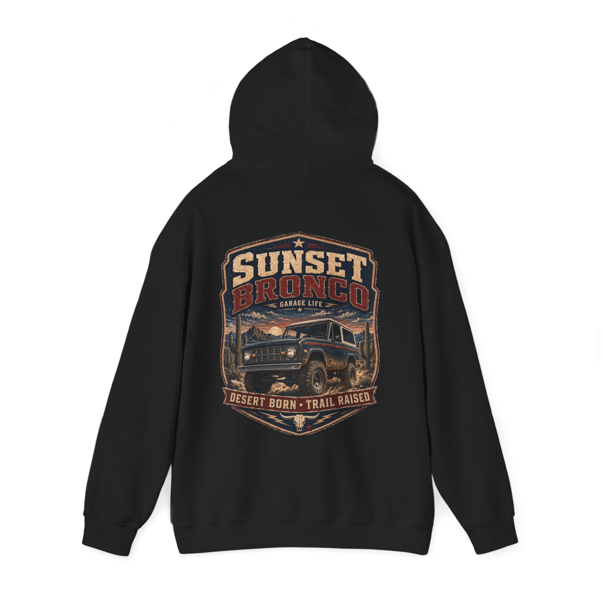 Sunset Bronco Hoodie