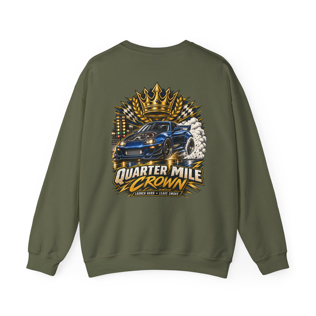 Quarter Mile Crown Crewneck Sweatshirt