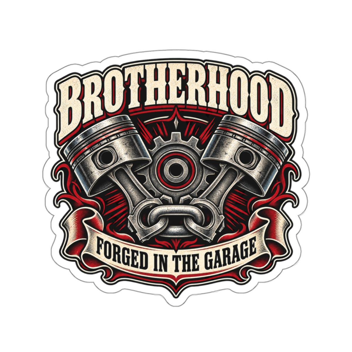 Brotherhood Die-Cut Stickers 2