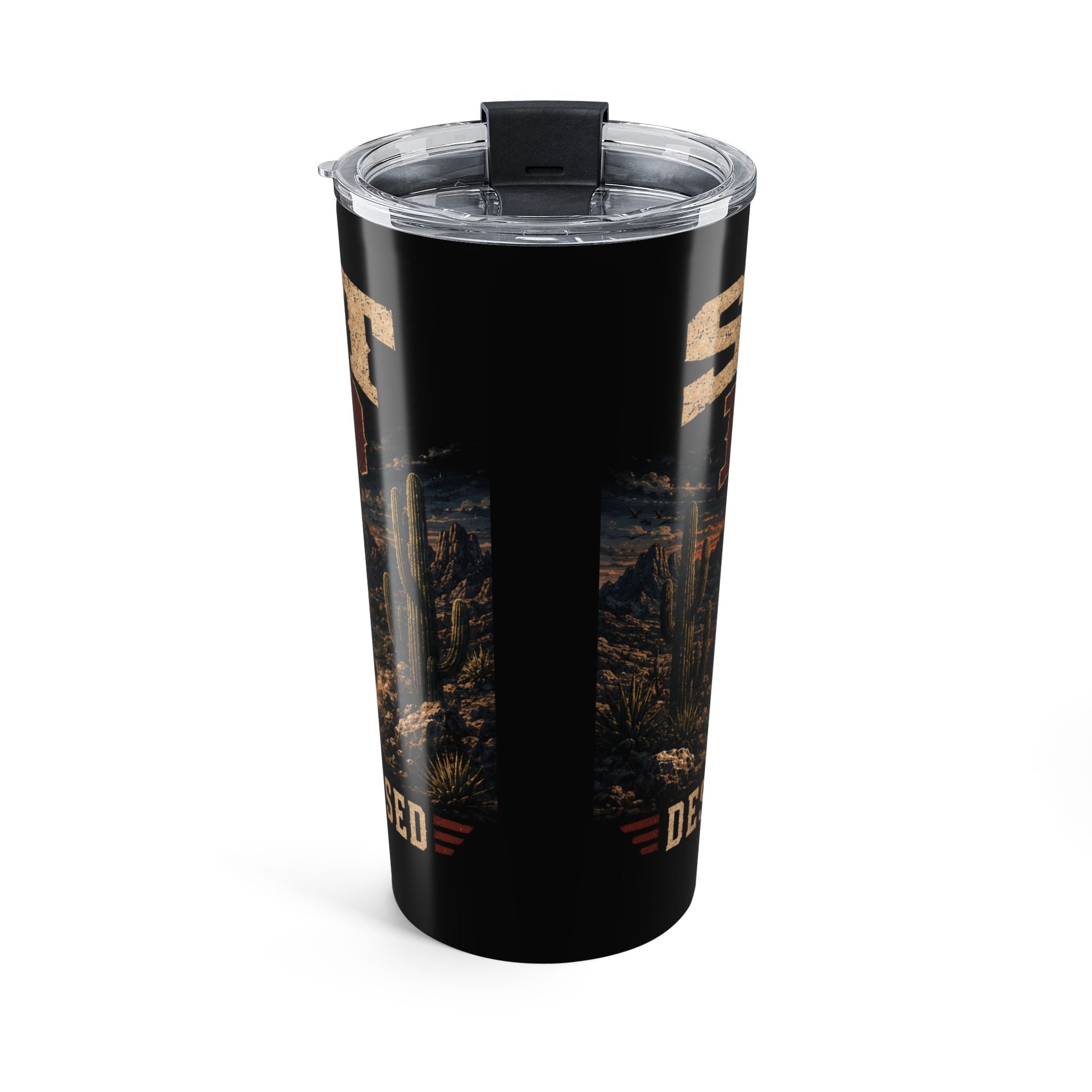 Sunset Bronco Red & Blue 20oz Tumbler